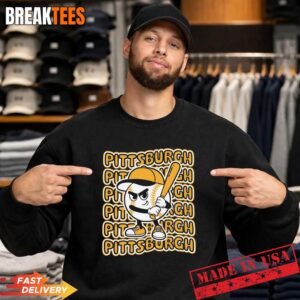 Pittsburgh Baseball Retro Mascot T-Shirt 1 Pittsburgh Baseball Retro Mascot Sweatshirt.jpg