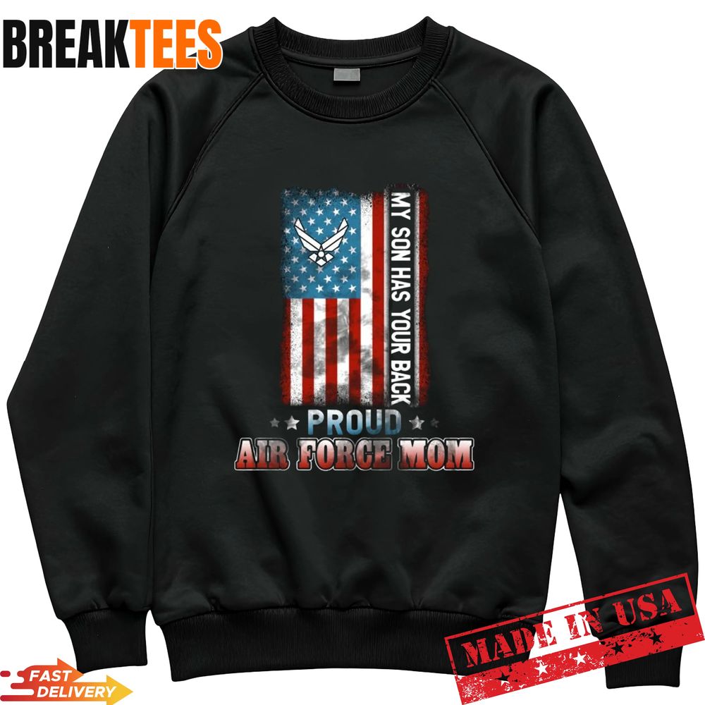 Proud US Air Force Mom USAF Military Family T-Shirt Proud US Air Force Mom USAF Military Family T-Shirt