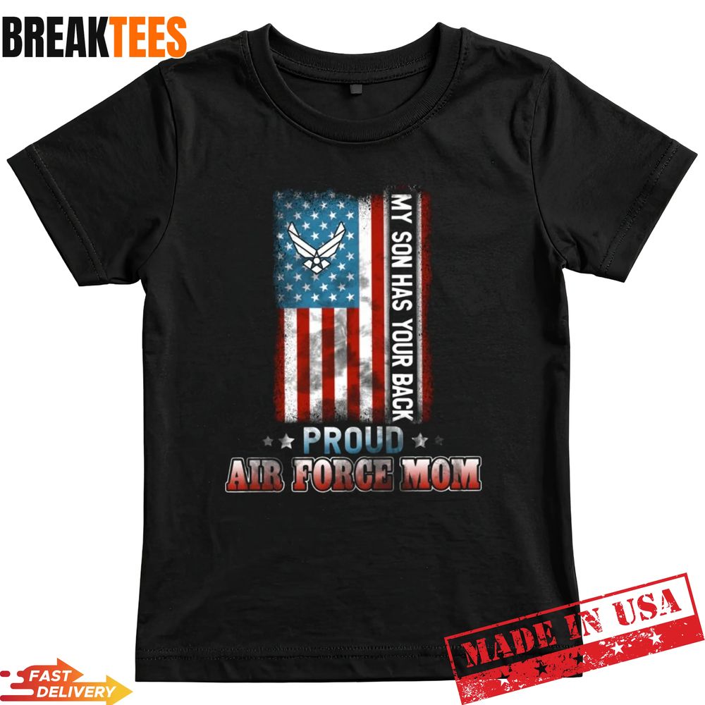 Proud US Air Force Mom USAF Military Family T-Shirt Proud US Air Force Mom USAF Military Family T-Shirt