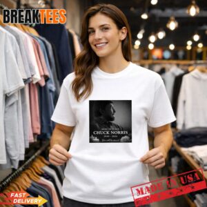 Rest In Peace Chuck Norris T-Shirt – 1940-2026 Memorial Legend