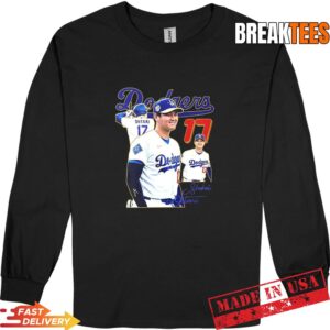 Shohei Ohtani Los Angeles Dodgers MLB 2026 signature Long Sleve.jpg