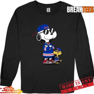 Snoopy NYR Rangers T-Shirt 2 Snoopy NYR Rangers Long Sleve.jpg