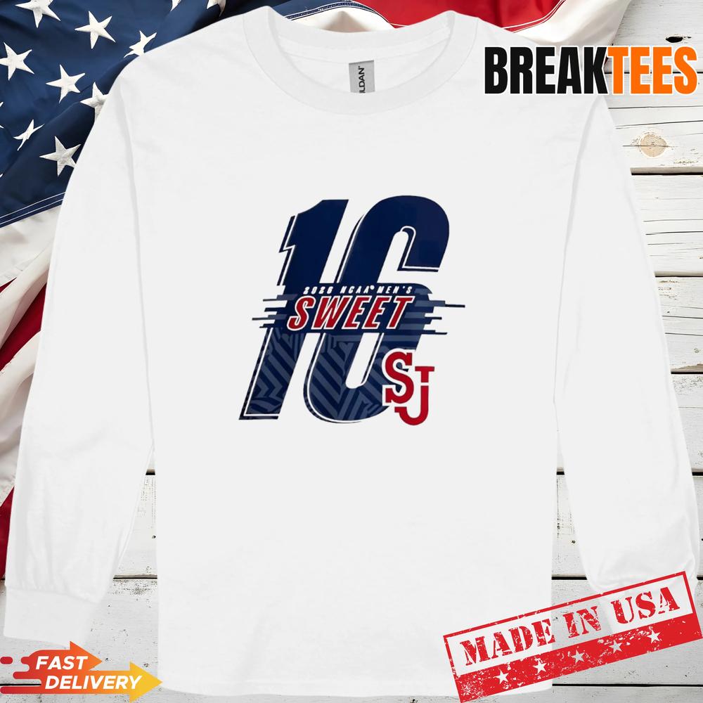 St John’s Red Storm 2026 NCAA Men’s Basketball Sweet 16 Shirt St John’s Red Storm 2026 NCAA Men’s Basketball Sweet 16 Shirt