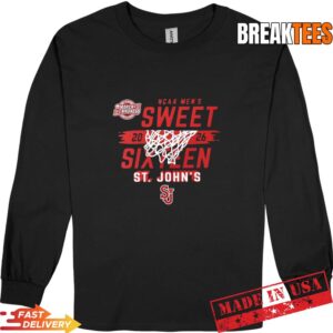 St John's Red Storm NCAA Men's Basketball 2026 Sweet 16 Long Sleve.jpg