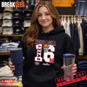 Sweet 16 Nebraska Cornhuskers 2026 NCAA Men's Basketball Hoodie.jpg