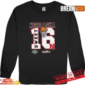Sweet 16 Nebraska Cornhuskers 2026 NCAA Men's Basketball Long Sleve.jpg