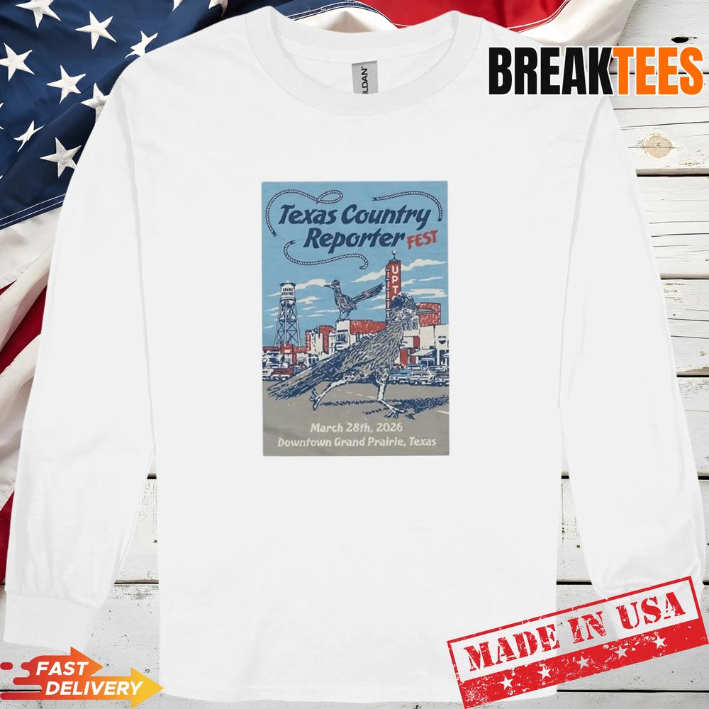 Texas Country Reporter Fest 2026 Poster Shirt Texas Country Reporter Fest 2026 Poster Shirt