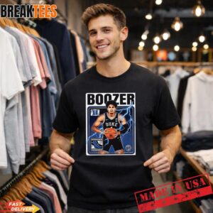 The Boozer Blueprint Duke Blue Devil Lightning T-Shirt