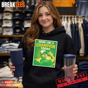 Tiger Woods Golf Drink Like a Champion Today funny Hoodie.jpg