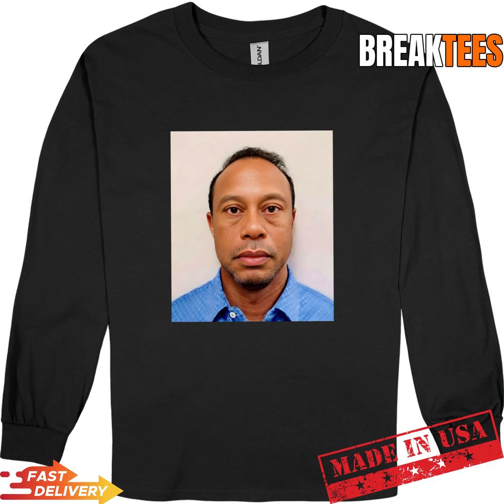 Tiger Woods Mugshot T-Shirt Tiger Woods Mugshot T-Shirt