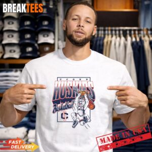 UConn Huskies Basketball Slam Dunk Jonathan Tee