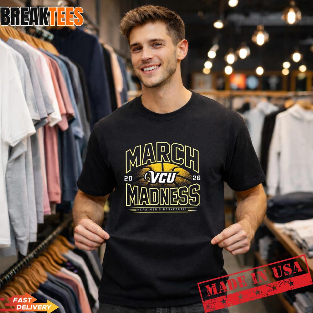 VCU March Madness 2026 Basketball T-Shirt VCU March Madness 2026 Basketball T-Shirt