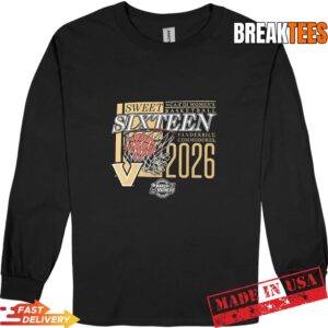 Vanderbilt Commodores Sweet Sixteen NCAA 2026 Basketball Shirt 2 Vanderbilt Commodores Sweet Sixteen NCAA 2026 Basketball Long Sleve.jpg