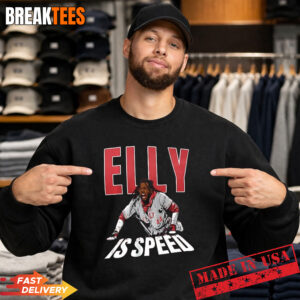 Elly De La Cruz Cincinnati Reds MLB Elly is speed T-Shirt 1 Elly De La Cruz Cincinnati Reds MLB Elly is speed T-Shirt 1