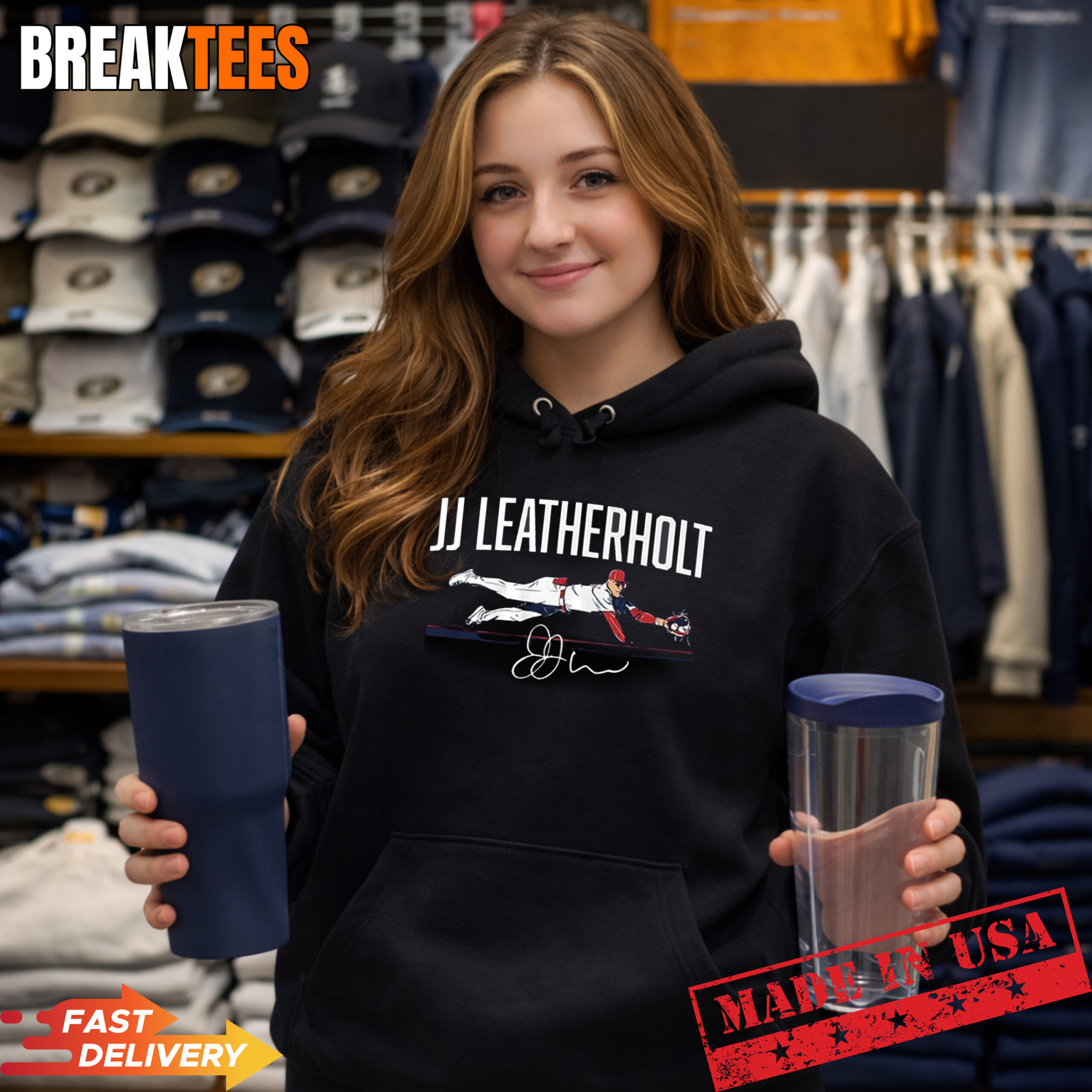 JJ Wetherholt St. Louis Cardinals MLB Leatherholt signature t-shirt JJ Wetherholt St. Louis Cardinals MLB Leatherholt signature t-shirt