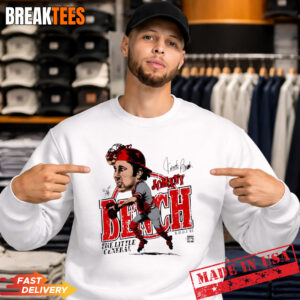 Johnny Bench Cincinnati Reds MLB Bruce Stark collection signature t-shirt 1