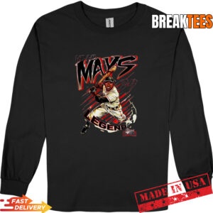 Willie Mays MLB Legend number 26 t-shirt 3