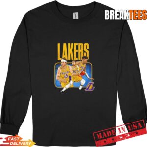2026 NBA Playoffs Trio Los Angeles Lakers T-Shirt 2