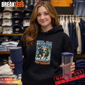 2026 Stanley Cup Playoffs Minnesota Wild vs Dallas Stars T-Shirt 1