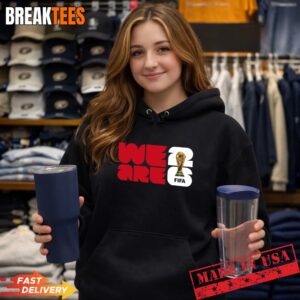 2026 World Cup We Are 26 Emblem Dark T Shirt Unisex Wear the Glory Hoodie