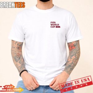 2026 World Cup We Are 26 White T-Shirt - Feel the Pride 1 2026 World Cup We Are 26 White T Shirt Unisex Front T Shirt.jpg