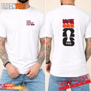 2026 World Cup We Are 26 White T-Shirt – Feel the Pride