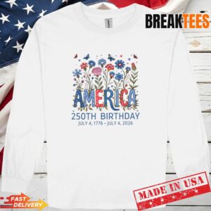 250 Years America Anniversary USA 250th Birthday Apparel T-Shirt 2