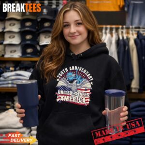 250th Anniversary USA Flag Patriotic 4th July T-Shirt 1