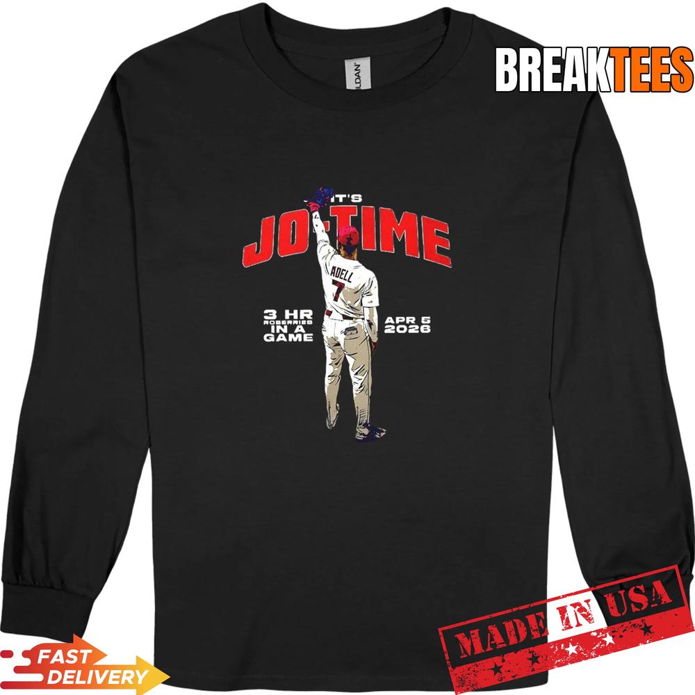 A It’s Jo-Time Jo Adell Los Angeles Angels Baseball Shirt A It’s Jo-Time Jo Adell Los Angeles Angels Baseball Shirt