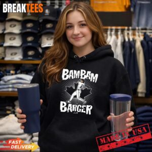 Addison Barger Bam Bam Slugger Swing Toronto Baseball Shirt 1