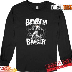 Addison Barger Bam Bam Slugger Swing Toronto Baseball Shirt 2