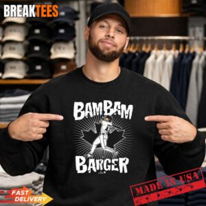 Addison Barger Bam Bam Slugger Swing Toronto Baseball Shirt 3