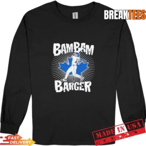Addison Barger Toronto Blue Jays MLB BamBam Slugger Swing T-Shirt 2