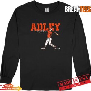 Adley Rutschman Baltimore Baseball Swing Graphic Shirt 2