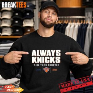 Always Knicks 2026 New York Knicks NBA Playoffs T-Shirt 3