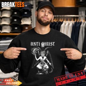 Anti Christ Trump Satire Occult Baphomet Political Graphic Shirt 3