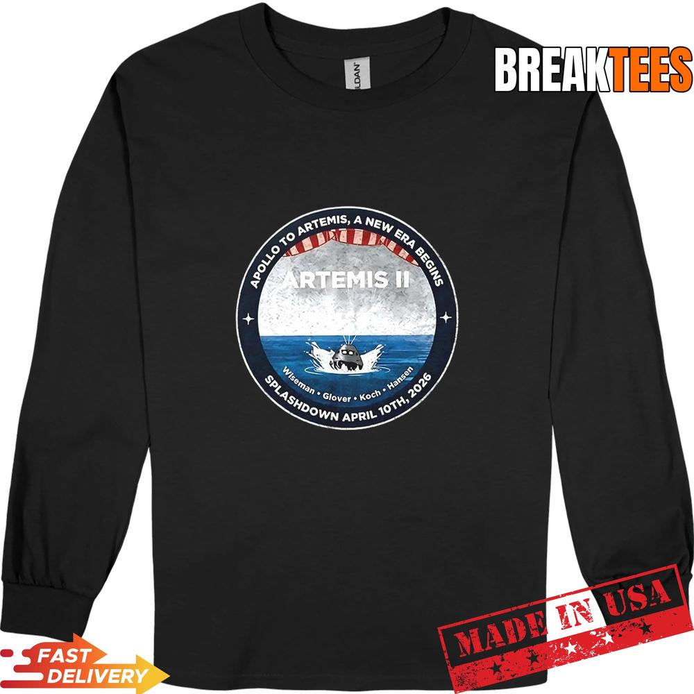 Apollo to Artemis II 2026 T-Shirt Apollo to Artemis II 2026 T-Shirt