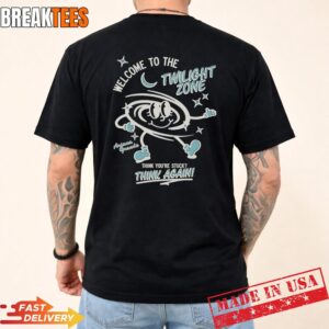 Ariana Grande Merch Twilight Zone Think Again Shirt 1