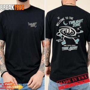Ariana Grande Merch Twilight Zone Think Again Shirt