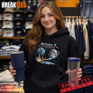 Artemis 2 Journey Around the Moon and Back 2026 T-Shirt 1 Artemis 2 Journey Around the Moon and Back 2026 T-Shirt 1