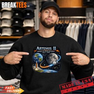 Artemis 2 Journey Around the Moon and Back 2026 T-Shirt 3 Artemis 2 Journey Around the Moon and Back 2026 T-Shirt 3