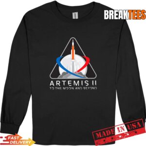 Artemis 2 Patch Mission Badge SLS Rocket Launch System T-Shirt 2 Artemis 2 Patch Mission Badge SLS Rocket Launch System T-Shirt 2