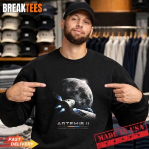Artemis II 2026 Rocket Launch Mission to The Moon T-Shirt 3