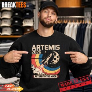 Artemis II Launch Back to The Moon 2026 T-Shirt 3