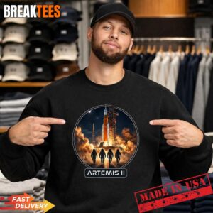 Artemis II Launch to The Moon 2026 T-Shirt 3 Artemis II Launch to The Moon 2026 T-Shirt 3