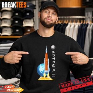 Artemis II Moon Earth Space Launch Lunar Mission 2026 Shirt 3