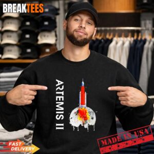 Artemis II Sls Rocket Launch Sweatshirt.jpg