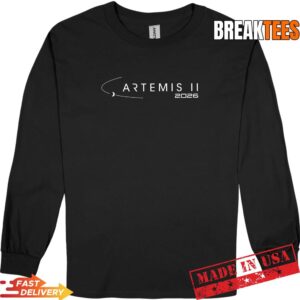 Artemis II Space Rocket Launch Mission to The Moon T-Shirt 2