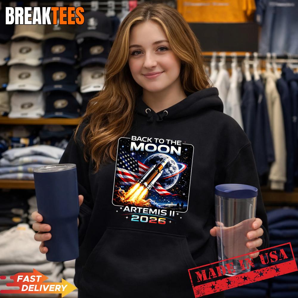 Artemis Launch Back to The Moon 2026 T-Shirt Artemis Launch Back to The Moon 2026 T-Shirt