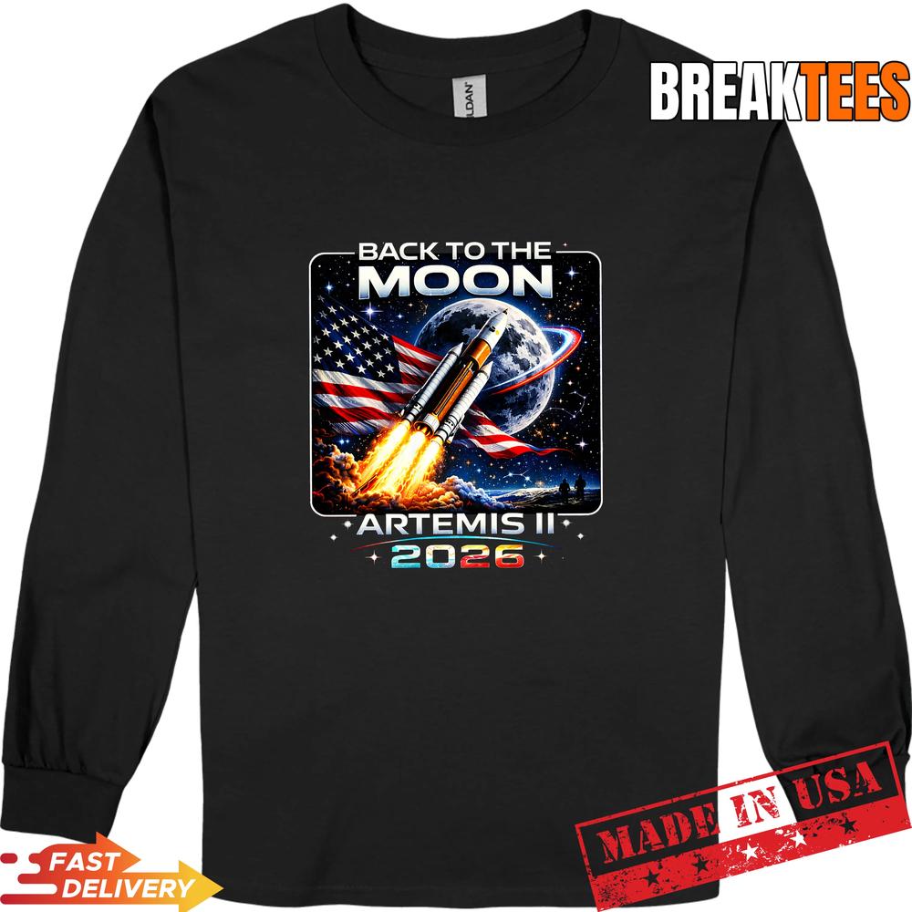 Artemis Launch Back to The Moon 2026 T-Shirt Artemis Launch Back to The Moon 2026 T-Shirt